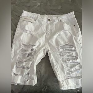 Fashion nova denim shorts